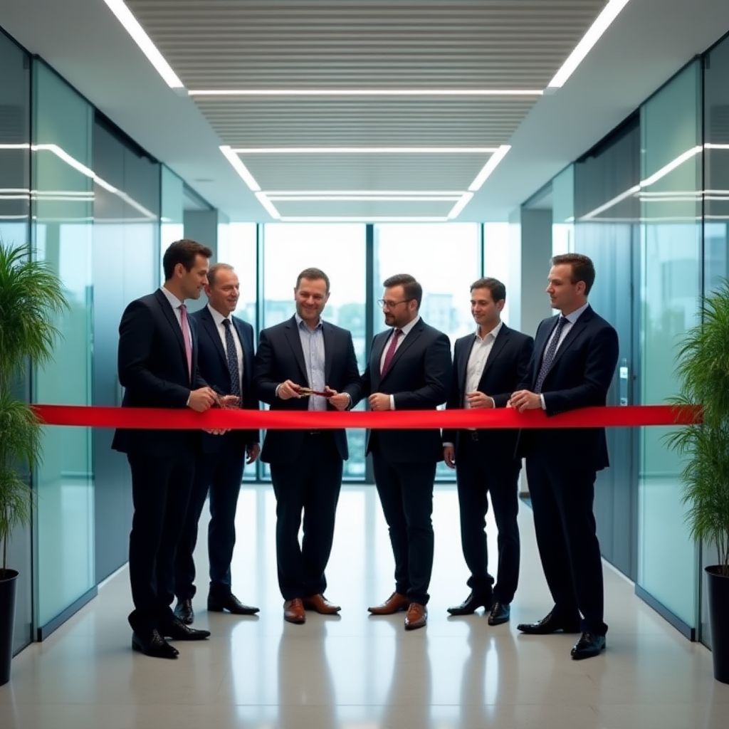 Inauguración de oficinas en Cochabamba